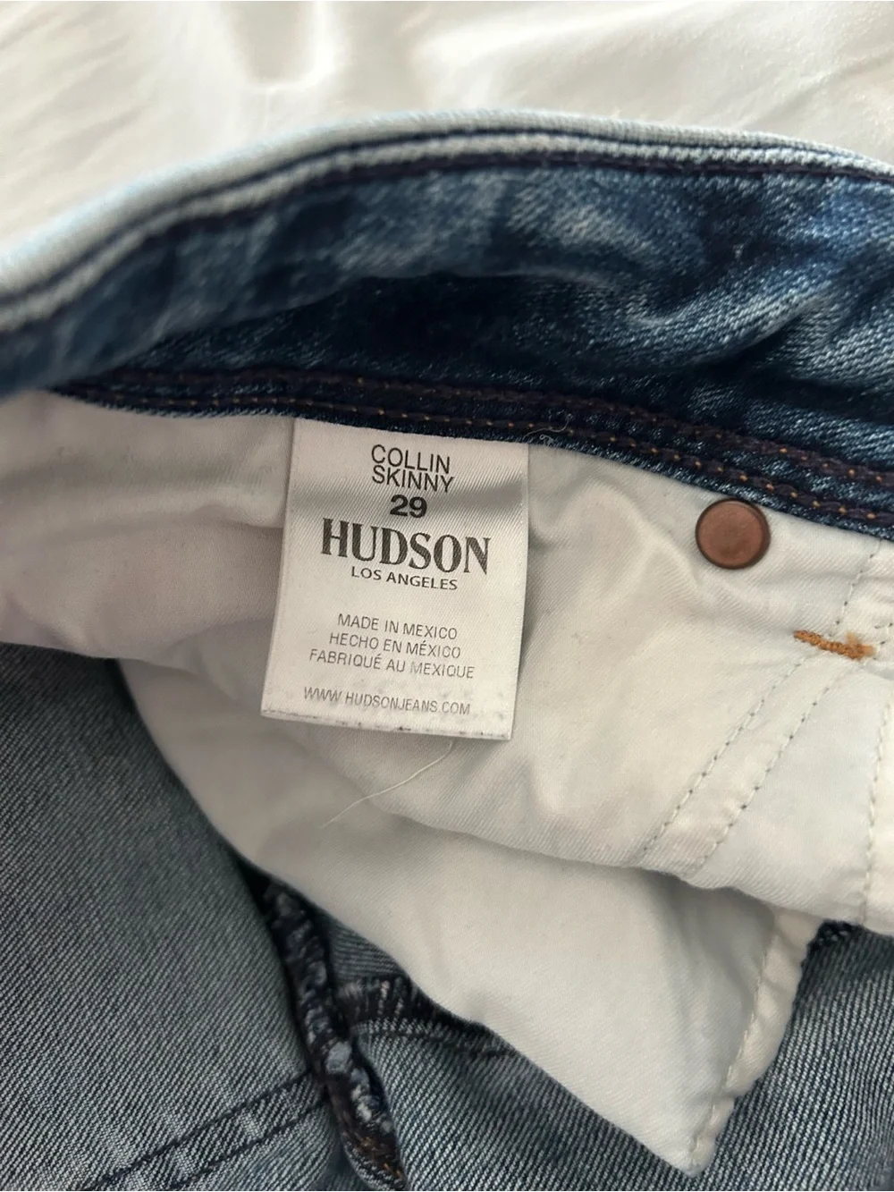 Hudson Jeans hudson’s “colin